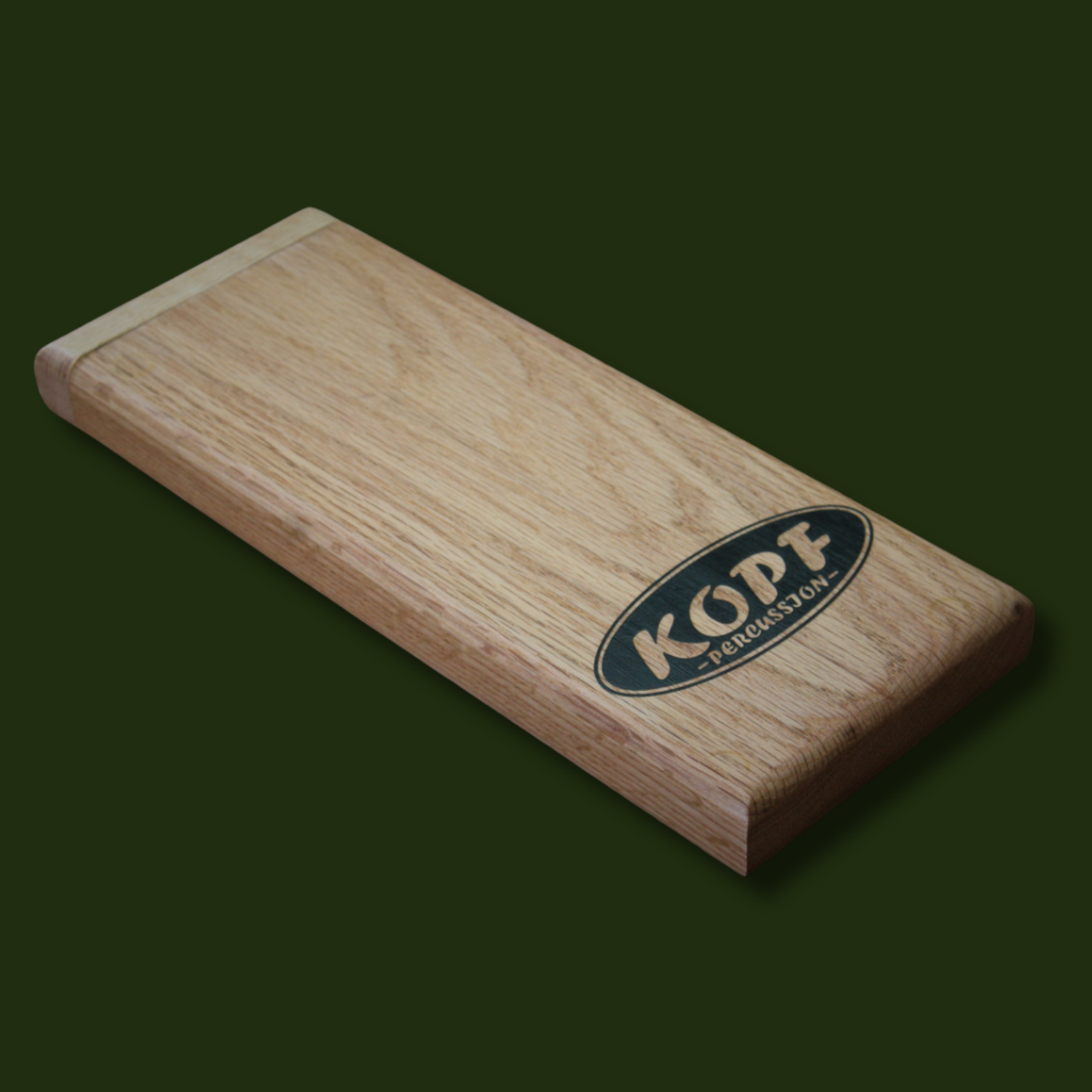 Oak ToeKicker Acoustic Stompbox | Handcrafted by Kopf Percussion