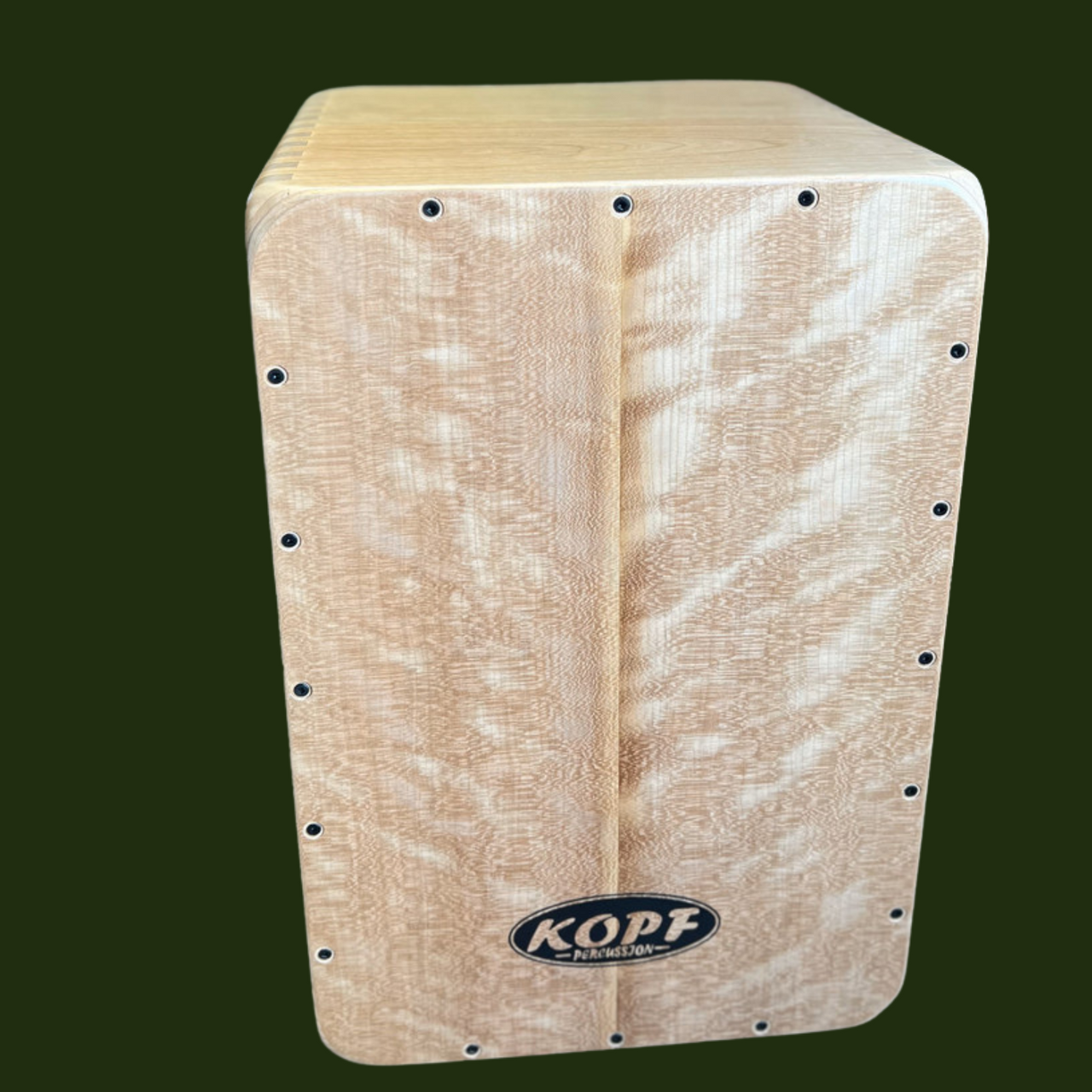 Cherry Cajon with Curly Cherry Tapa