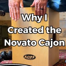 Why I Created the Novato Cajon