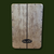 Image of the faceplate of the Walnut and Karelien Birch Burl Cajon from Kopf Percussion