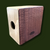 Front image of the Maple and Quilted Sapele Bass cajon from Kopf Percussion