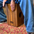 The Limited Series walnut Cajon being played, demonstrating crisp snares and strong slap tones.