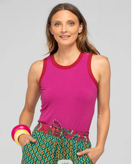 Boom Shankar Bellissimo Tank - Berry