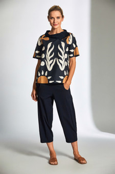 Peruzzi _Slouch_ Trouser_ black_lamisaru_boutique 