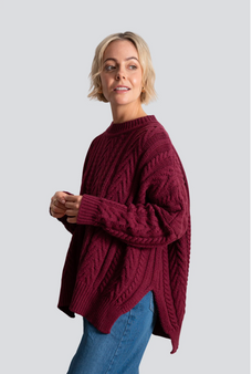 Maxted_Ivory_Soft_Touch_cable_knit _Plum_lamisaru