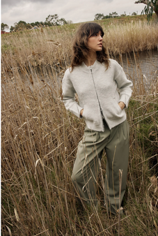 Fate + Becker Lumi Zip Up Jumper