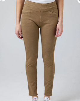 Gabriella Frattini Lustre Pant - Sand- pic for style only