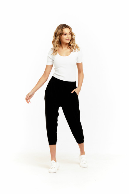 Betty Basics Tokyo Pant 3/4 Black 