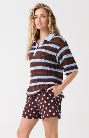 Cartel_&_Willow_Odin_Knit _Chocolate/blue stripe_lamisaru