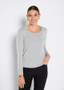 Philosophy Arms  Bamboo Fleece Long Sleeve Crew Top