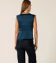 Sacha Drake Cowl Top Steele Blue