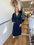Knewe Label Phoenix Dress - Ink Denim cord