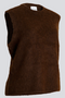 Maxted_Brushed_Crew_Vest _Oat_and_Chocolate_lamisaru