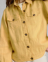 White Stuff Camille Linen Jacket light yellow Lamisaru