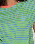 Boom Shankar Bellissimo Tee Honey Dew Stripe