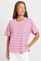 Betty_Basics_Relax_Boxy_Tee _Pink/Chocolate_lamisaru