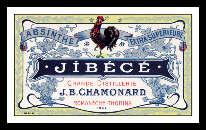Carafe verte Absinthe Premier Fils - LA COMPAGNIE DES RÉCLAMES