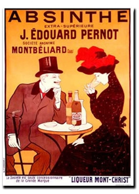 Absinthe Edouard Pernot Note Card