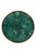 Table de Bistrot en Granit Vert avec Base de Fer, 51 cm de Diamètre