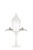 Glass Absinthe Fountain with Metal Spouts, 2 Spout