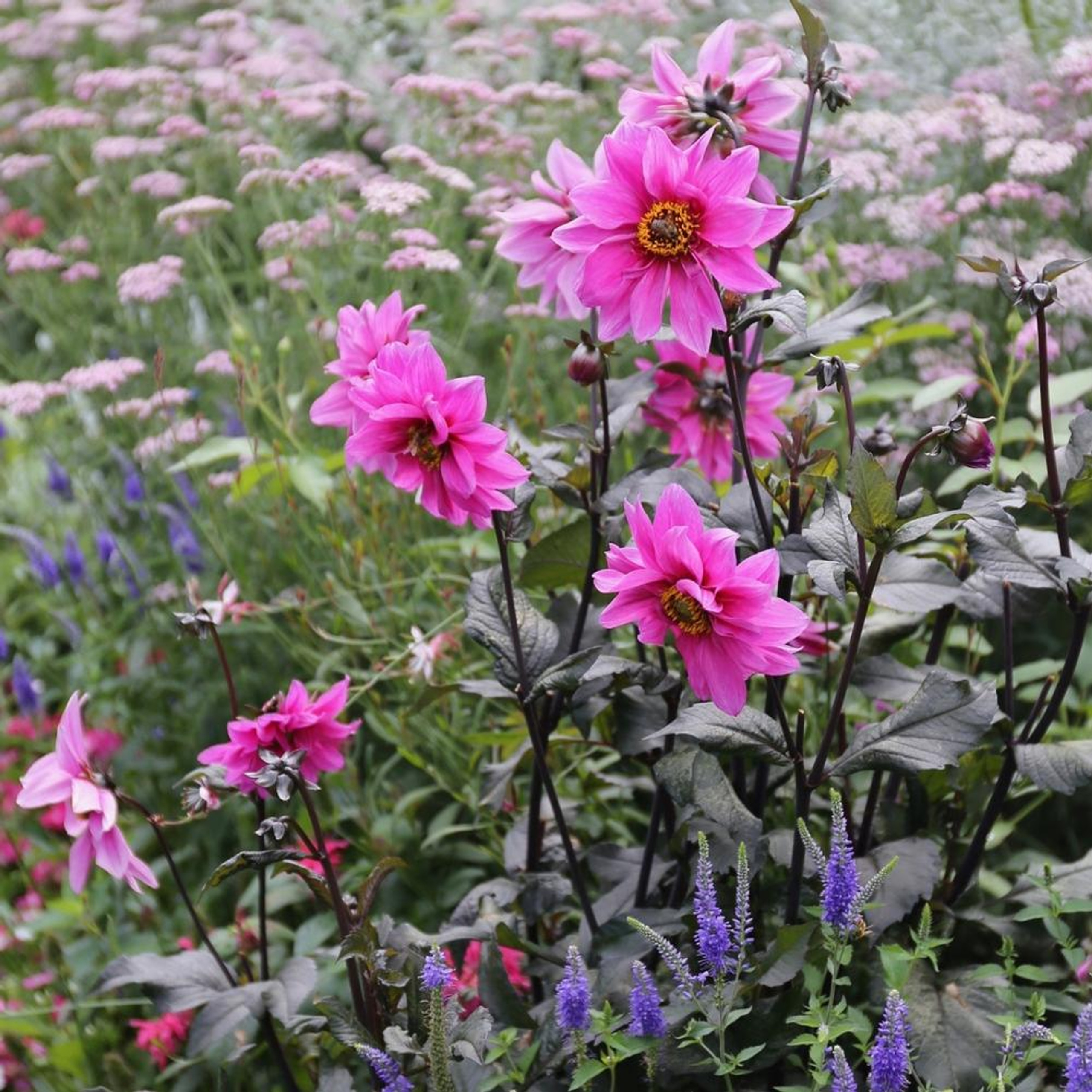 Dahlia PeonyFlowered Fascination 2 tuber clumps Longfield Gardens