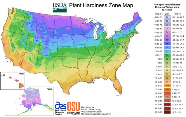 Nj Climate Zone Map Hardiness Zone Map