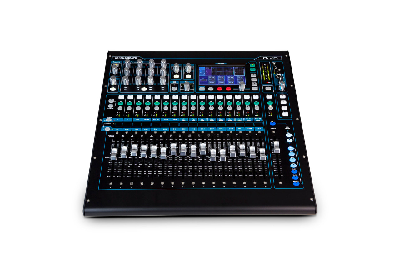 Allen & Heath QU-16 - 16 Channel Rack Mount Digital Mixer