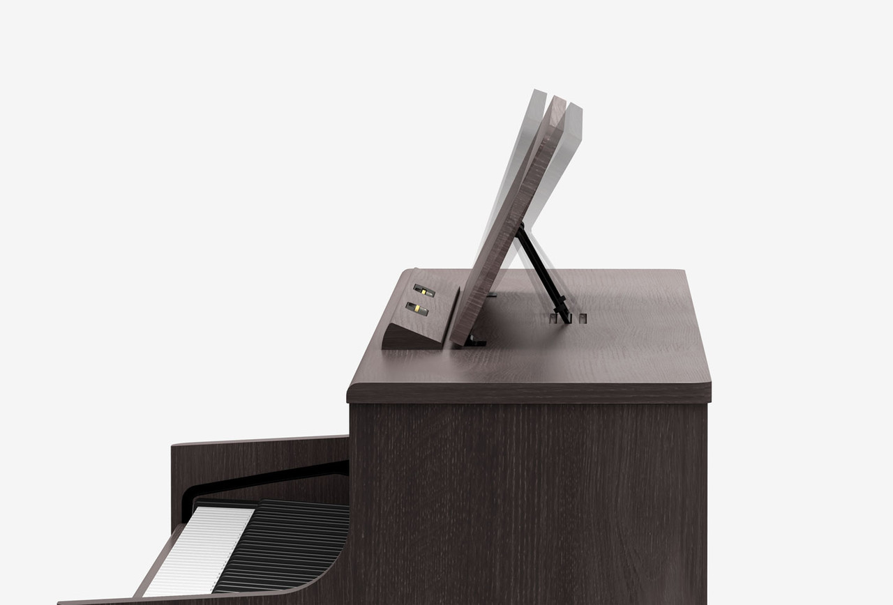 Roland HP704 Digital Upright Piano - Polished Ebony Finish