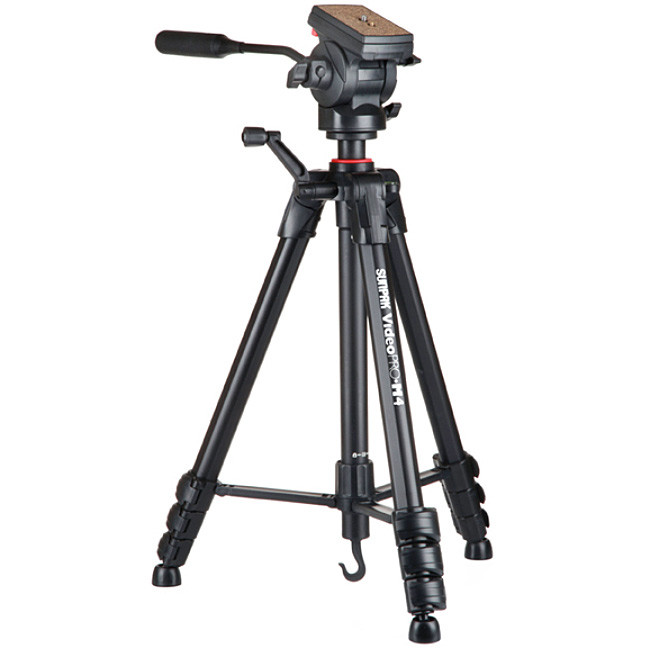 Sunpak Video Pro M4 - Tripod with Fluid Head and Spreader