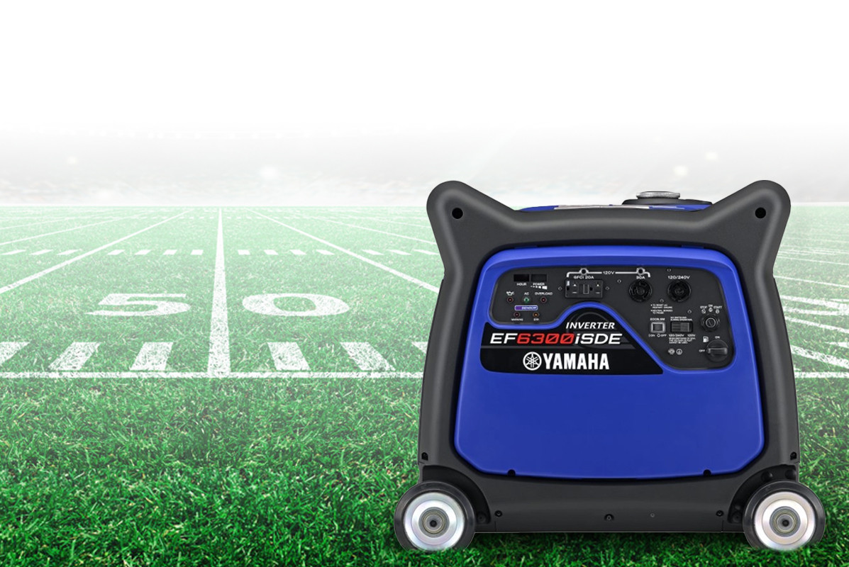 Yamaha EF6300iSDE - 6300 Watt Generator