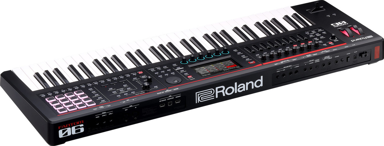 鍵盤楽器 Roland Fantom-X6 Synthesizer Roland FANTOM-06 - Synthesizer Keyboard Workstation