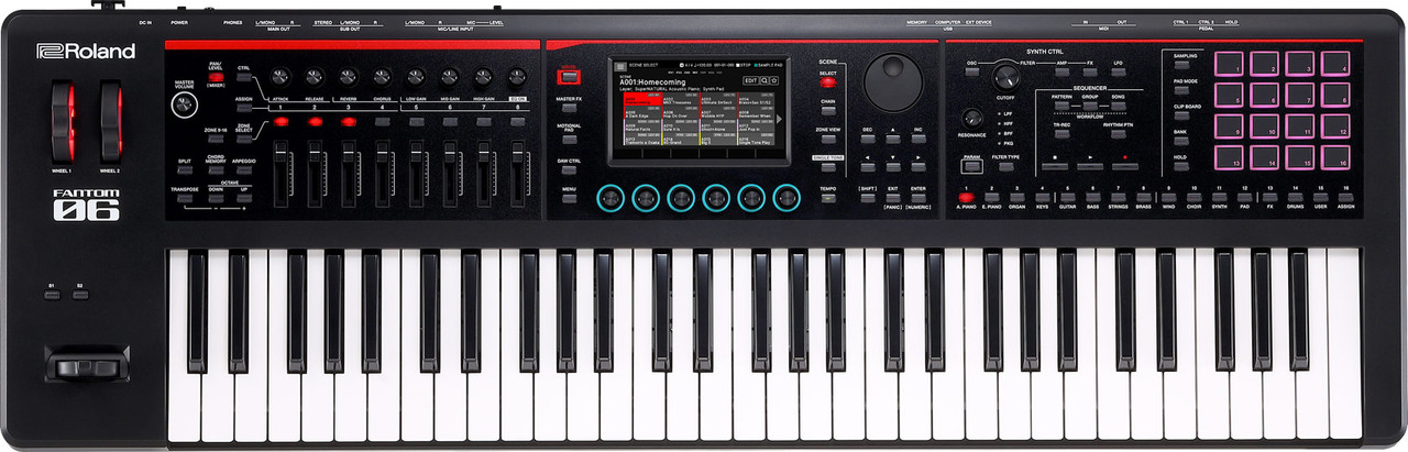 鍵盤楽器 Roland Fantom-G6 Music Workstation Roland - Fantom-G6 | Workstation Keyboard