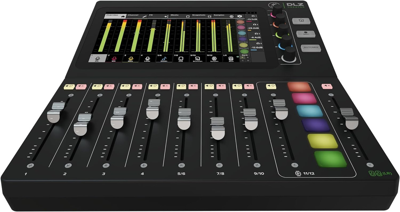 Mackie DLZ Creator - Adaptive Digital Mixer for Podcasting and