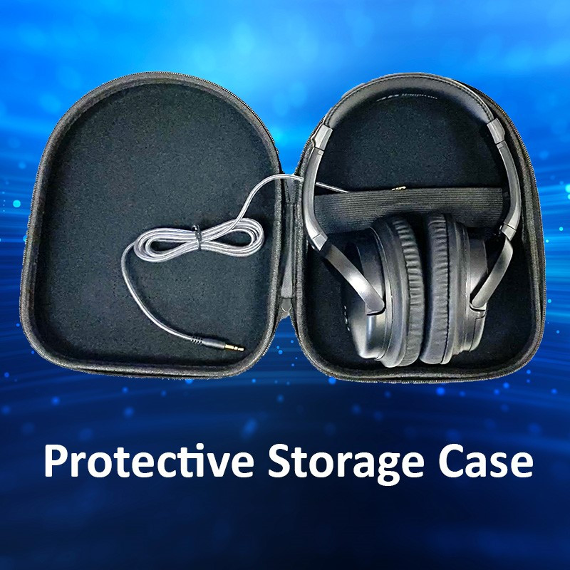 HamiltonBuhl Deluxe Active Noise-Cancelling Headphones with Case