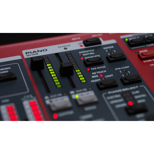 Nord Stage 4 Compact - 73 Semi-weighted Triple Sensor Keybed with