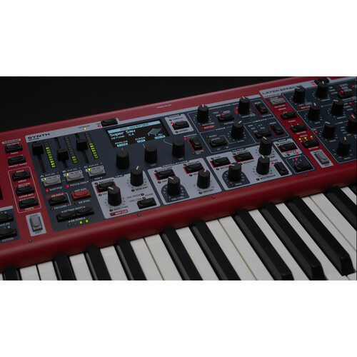 Nord Stage 4 Compact - 73 Semi-weighted Triple Sensor Keybed with