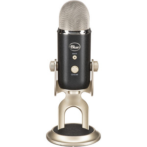 Blue Microphones Blue Yeti X フラグシップ USB… Blue Yeti X USB Microphone Black | Guitar Center