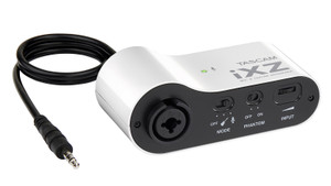 Tascam iXZ - Mic/Instrument Interface for iPad/iPhone/iPod Touch Tascam iXZ - Mic/Instrument Interface for iPad/iPhone/iPod Touch