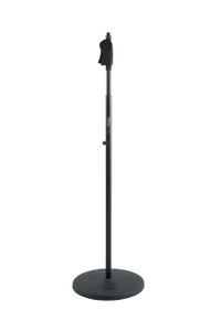 Gator Frameworks GFW-MIC-1201 - Frameworks Roundbase Mic Stand with 12" Round Base and Deluxe One-Handed Clutch Gator Frameworks GFW-MIC-1201 - Frameworks Roundbase Mic Stand with 12" Round Base and Deluxe One-Handed Clutch
