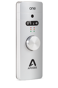Apogee One - 2 In x 2 Out USB Audio Interface/Microphone for Mac and PC Apogee One - 2 In x 2 Out USB Audio Interface/Microphone for Mac and PC