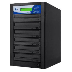 EZ Dupe Gold Series 5 Copy DVD/CD Duplicator - Featuring 24x Drives
