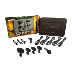 Shure PGADRUMKIT5 - Drum Microphone Kit Shure PGADRUMKIT5 - Drum Microphone Kit