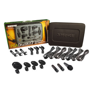 Shure PGADRUMKIT7 - Drum Microphone Kit Shure PGADRUMKIT7 - Drum Microphone Kit