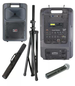 Sound Projections SM-5 Digital - SM-5 with Bluetooth Device and 1 Digital Wireless Handheld System Sound Projections SM-5 Digital - SM-5 with Bluetooth Device and 1 Digital Wireless Handheld System