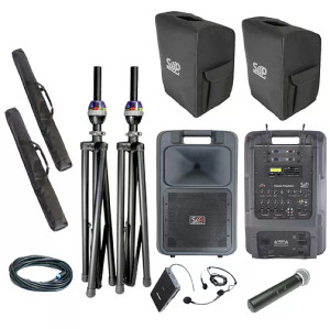 Sound Projections SM-5 Digital - Deluxe SM-5 with Bluetooth Device, 1 Digital Wireless Headset System, 1 Digital Wireless Handheld System Sound Projections SM-5 Digital - Deluxe SM-5 with Bluetooth Device, 1 Digital Wireless Headset System, 1 Digital Wireless Handheld System