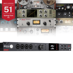 Antelope Audio Orion Studio Synergy Core - Thunderbolt 3 & USB Audio Interface with 12 Discrete Preamps, Dual Host Streaming, Room Correction, and Onboard Real-time Effects