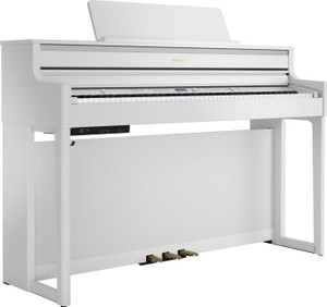 Roland HP-704 - Digital Upright Piano (Satin White) Roland HP-704 - Digital Upright Piano (Satin White)