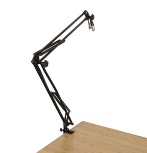 Gator Frameworks GFWMICBCBM1000 - Desk-Mounted Broadcast/Podcast Boom Mic Stand Gator Frameworks GFWMICBCBM1000 - Desk-Mounted Broadcast/Podcast Boom Mic Stand
