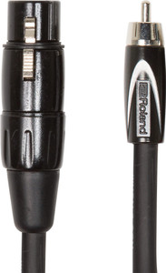 Roland RCC-10-USXF - 10FT / 3M INTERCONNECT CABLE, XLR female - USB, Black PVC Roland RCC-10-USXF - 10FT / 3M INTERCONNECT CABLE, XLR female - USB, Black PVC