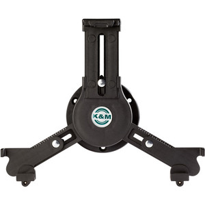 K & M 19794 - Universal Table Holder Wall Mount (Black) K & M 19794 - Universal Table Holder Wall Mount (Black)